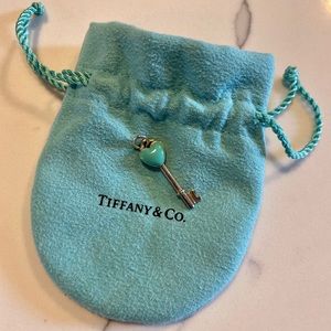 Tiffany Key - Heart Key Pendant